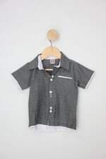 Camisa Infantil adic cinza