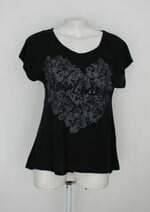 Blusa c&a feminina com estampa localizada