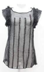Blusa Preta Aurea Prates