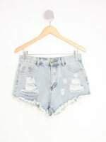 shorts jeans feminino azul