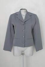 Blazer feminino cinza