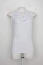 Regata polo wear feminina branca com gola role