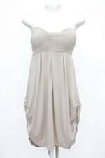 Vestido Curto Tomara Que Caia Bege Afghan 