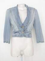 Jaqueta colcci feminina azul