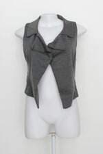 Colete leticia feminino cinza