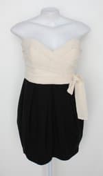 Vestido lipsy london feminino bicolor com Laço