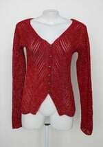 Suéter feminino vermelho