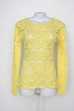 Suéter feminino amarelo