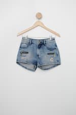 Shorts jeans miller feminino azul denim