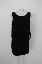 Vestido bcbg maxazria feminino preto com Tiras