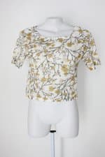 Blusa lança perfume feminina estampada 