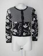Cardigan gida feminino estampado