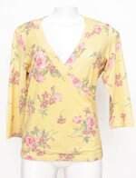 Blusa Amarela Estampada Fillity