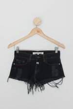 Shorts Jeans rosa chá feminino azul