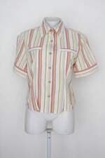 Camisa la strada feminina listrada