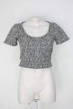 Blusa lofty style feminina estampada com Recortes
