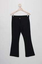 Calça Flare feminina preta