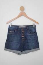 Shorts lofty style feminino azul