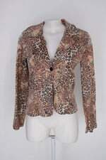 Blazer rdm feminino animal print