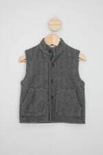 Colete Infantil silmara cinza