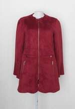 Sobretudo renner feminino vermelho