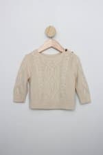 Suéter Infantil gap bege