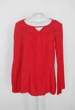Blusa enfim feminina vermelha