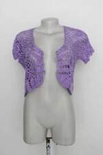 Bolero feminino roxo