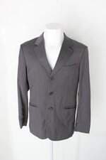 Blazer brooksfield masculino cinza com forro
