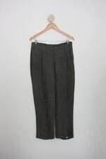 Calça de tecido feminina verde