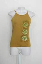 Regata feminina amarelo