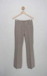 Calça flare Social seiki feminina bege