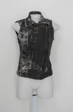Colete Billabong feminino cinza