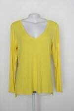 Malha feminina amarela com Barra Mullet