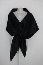 Poncho condotti feminino preto