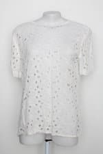 Blusa feminina branca com Renda