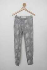 Calça de sarja marisa feminina estampada com Cós com elástico
