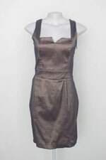 Vestido de Festa feminino cinza