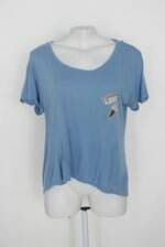 Camiseta c&a feminina azul