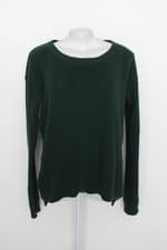 blusa de tricot Analu feminina verde