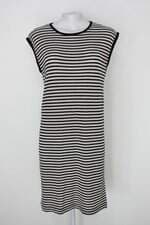 Vestido forever 21 feminino branco e preto listrado