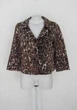 Casaco enjoy feminino animal print