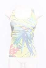 Blusa Estampada Amarela 