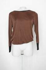 Blusa feminina estampada peid de poule