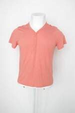 Baby Look hering feminina coral com Flocado