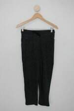 Calça de tecido jockey feminina cinza