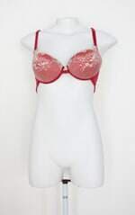 Sutiã rios feminino vermelho com Bojo e Renda