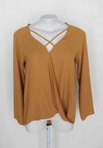 Blusa forever 21 feminina amarela com Tiras