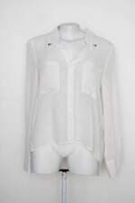 Camisa c&a feminino branco com Transparência