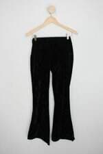 Calça de tecido feminina preta